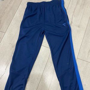 cheetah boys blue track pants